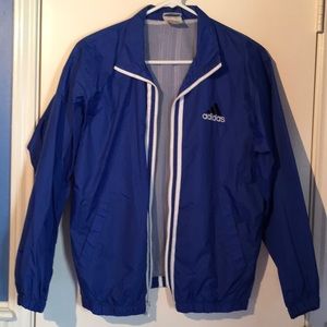 Vintage Adidas Windbreaker Jacket Size Youth Large